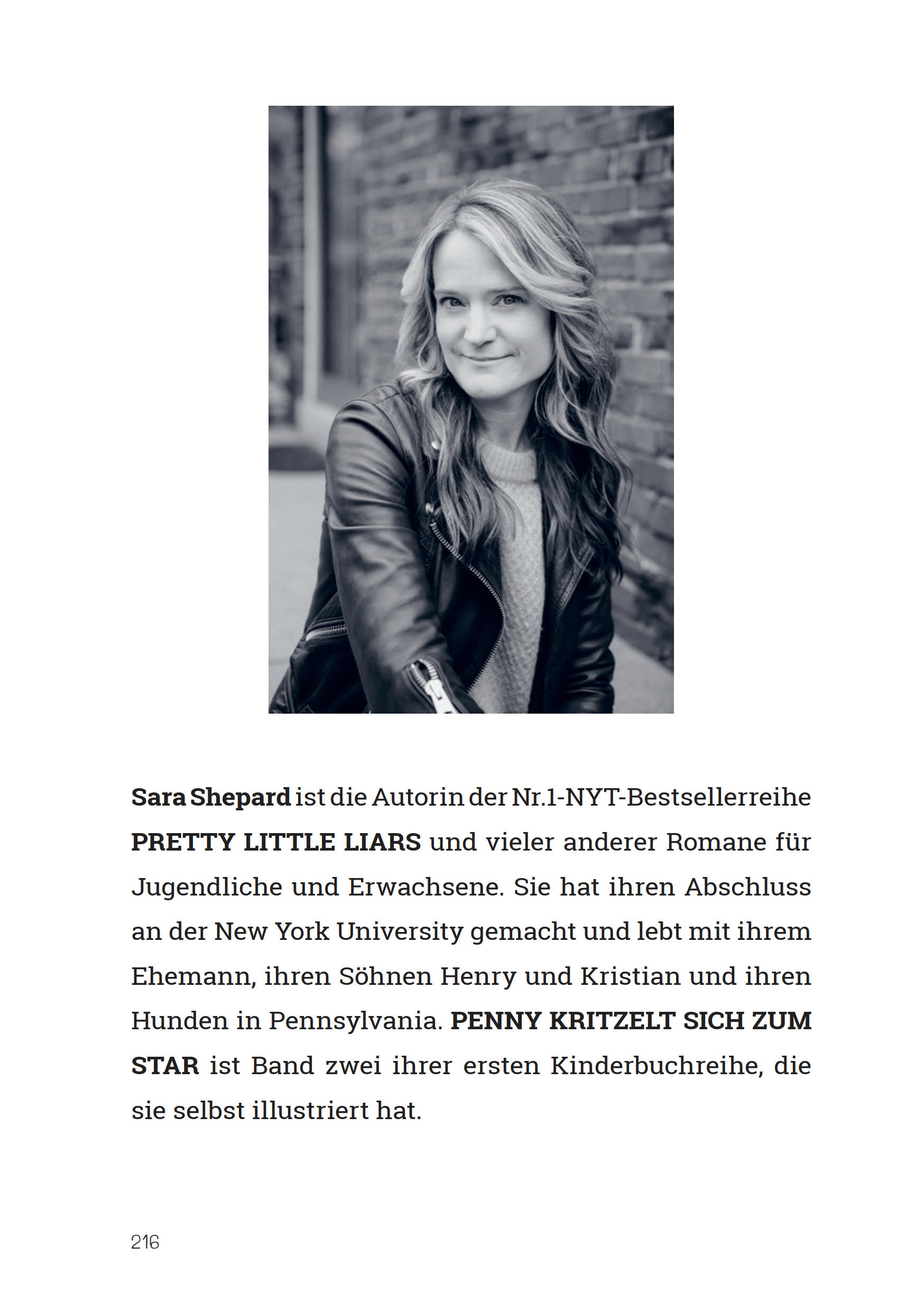 Penny kritzelt sich zum Star