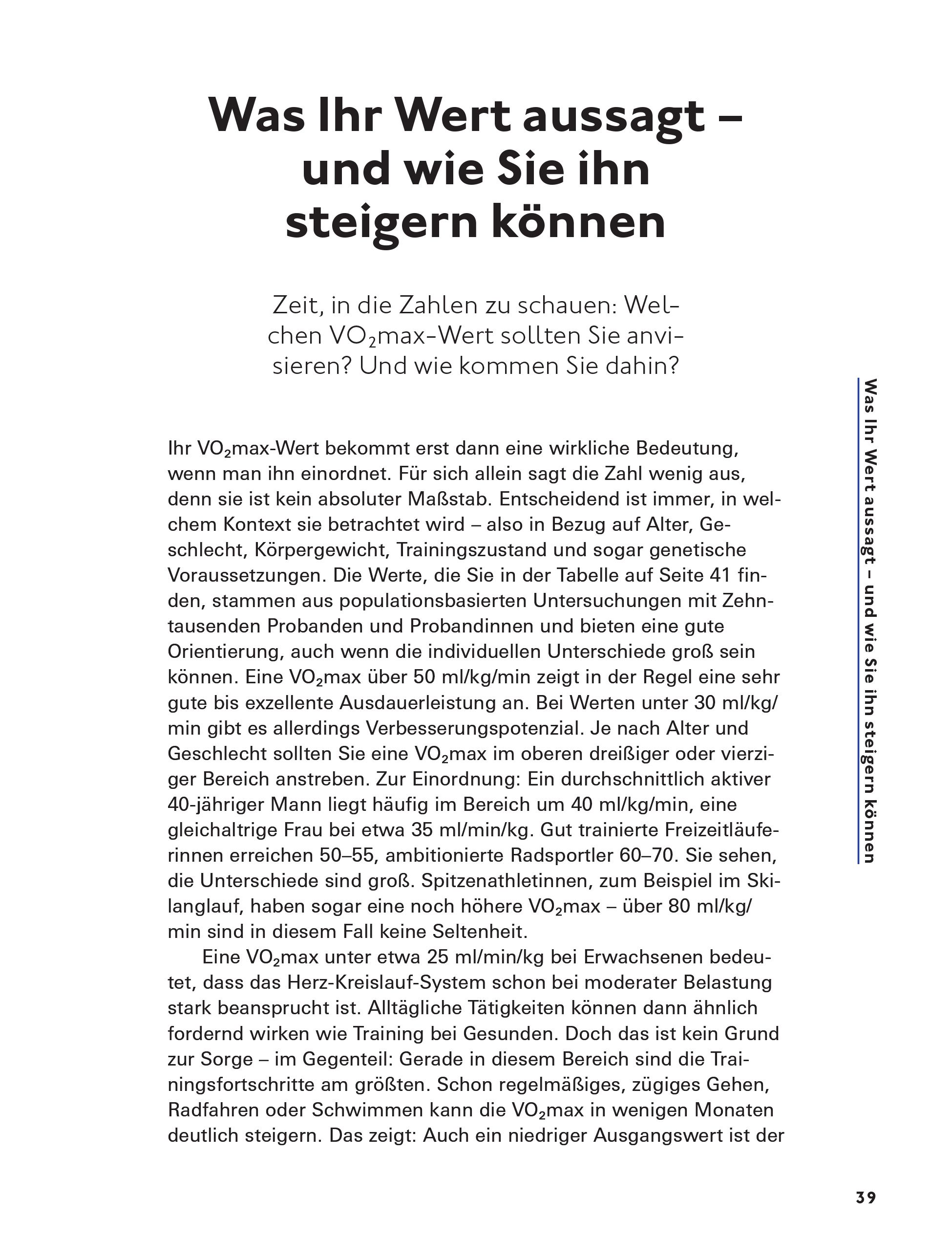 Steigern Sie Ihre VO2max