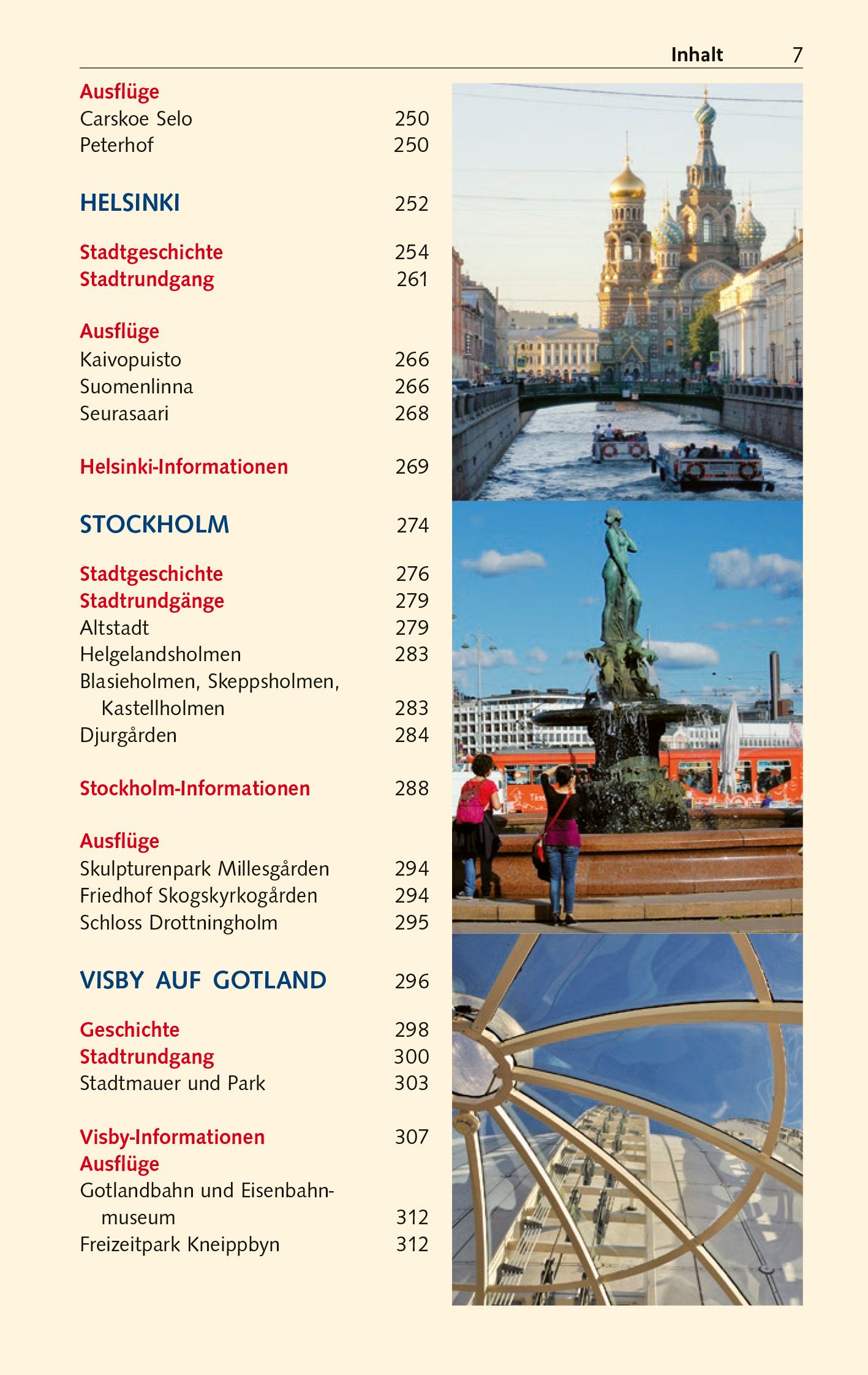 TRESCHER Reiseführer Ostseestädte