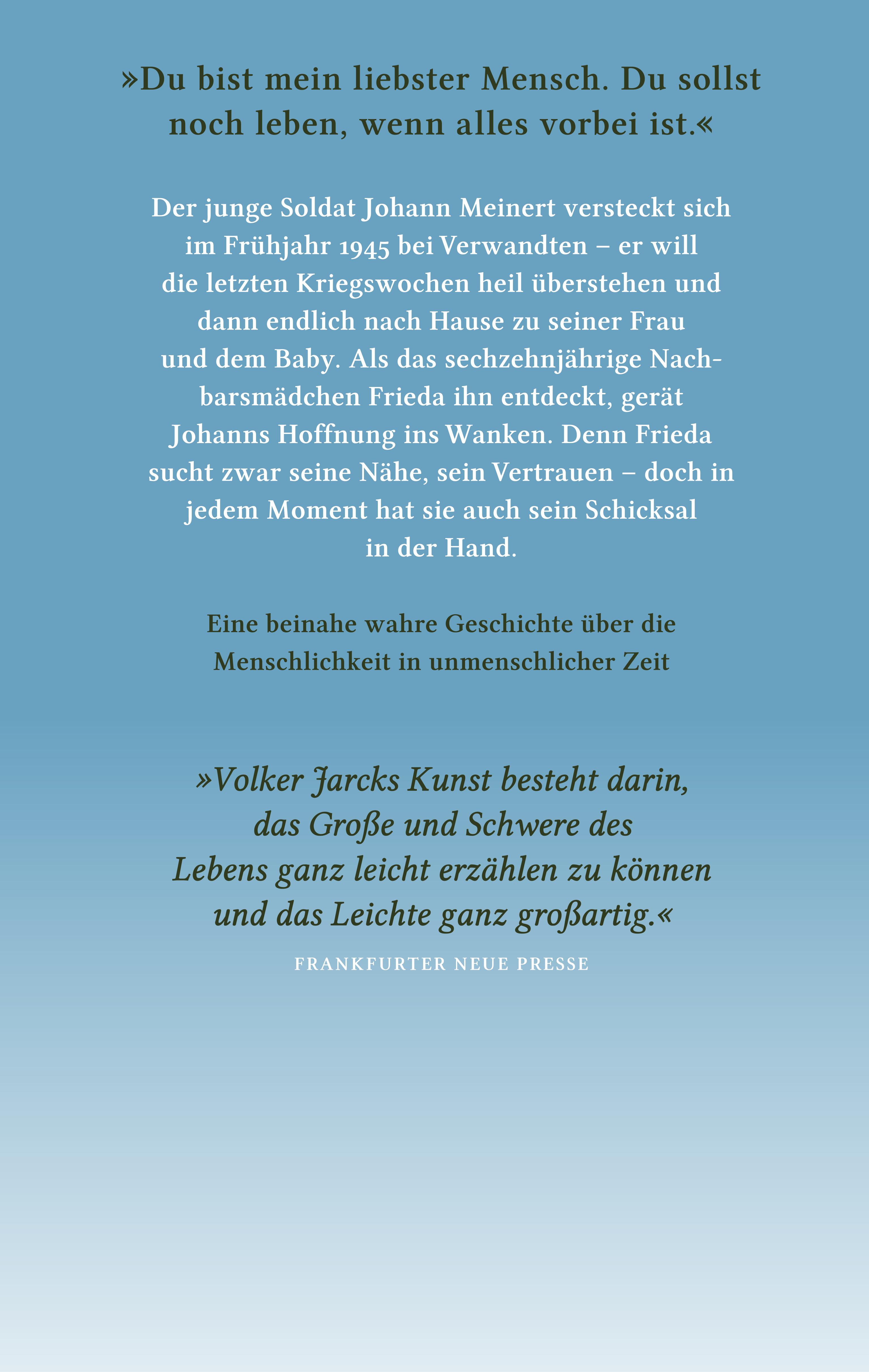 Und später für immer