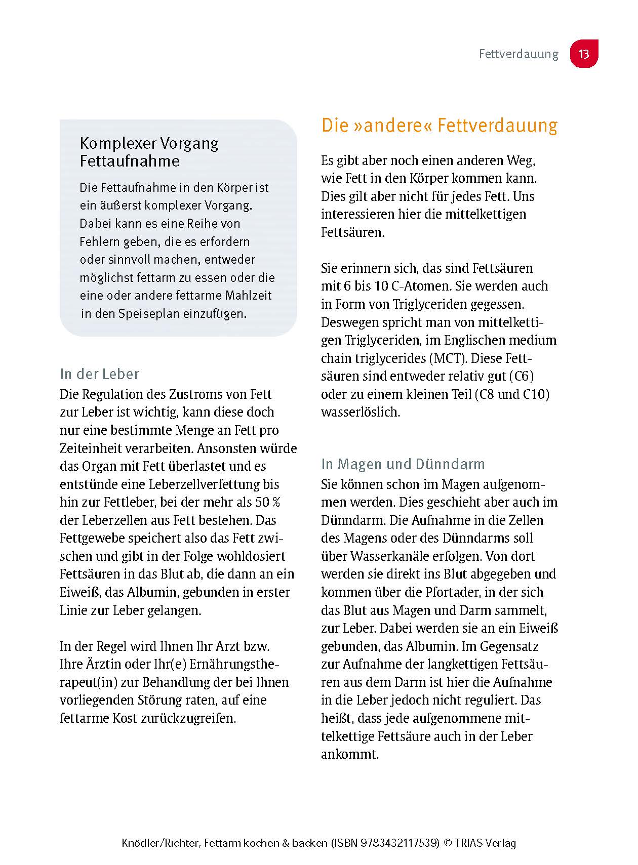 Fettarm kochen & backen