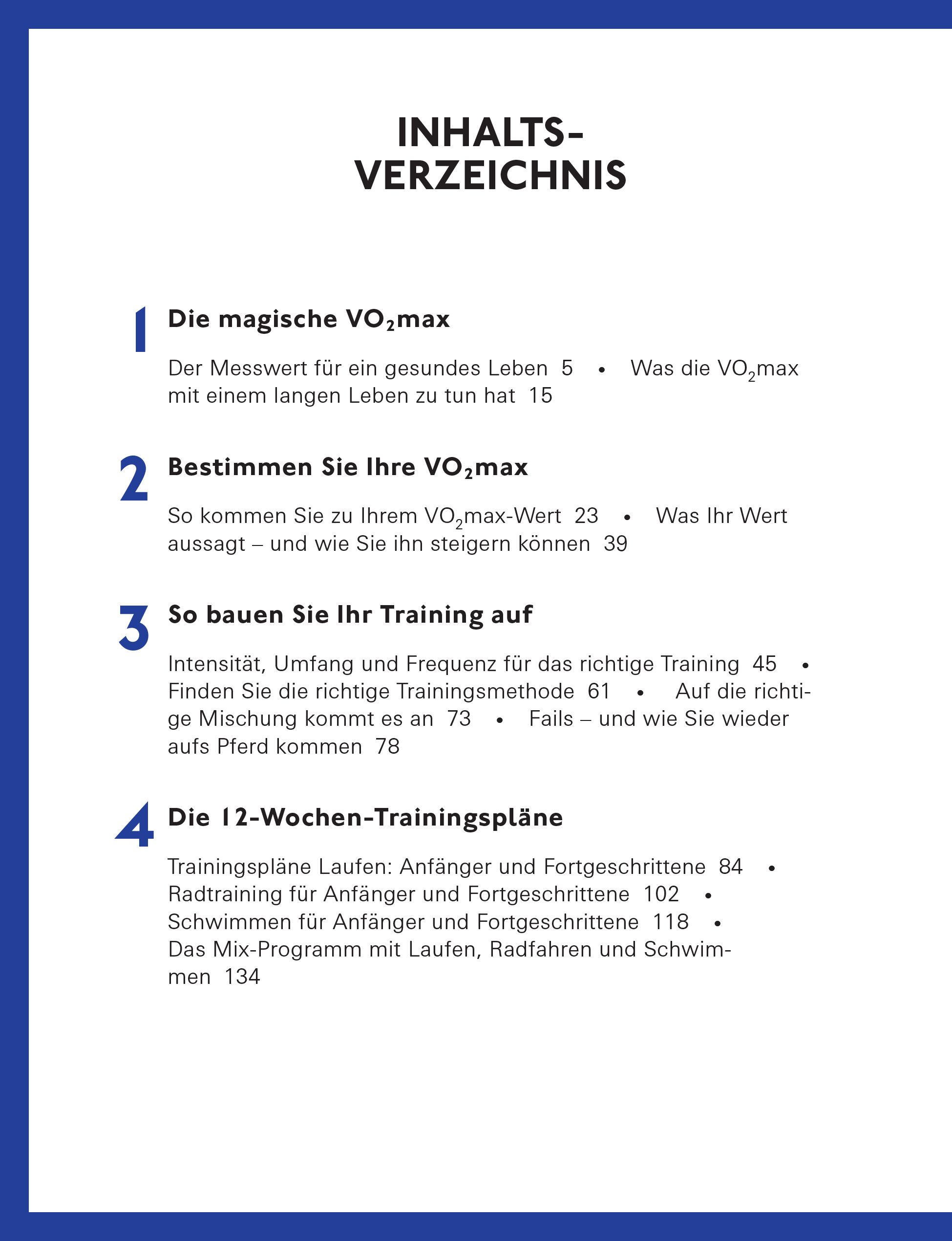Steigern Sie Ihre VO2max