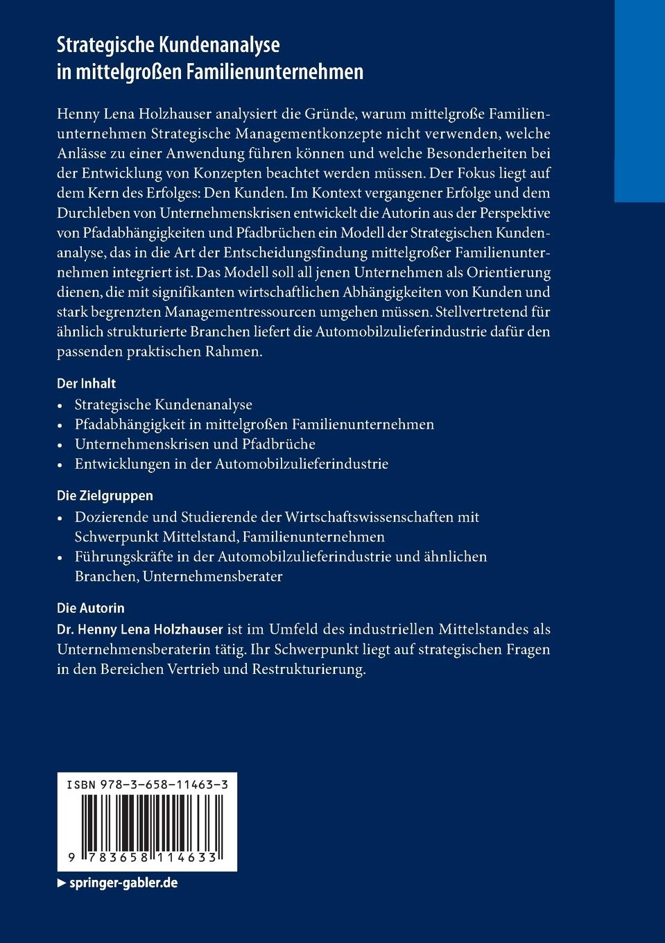 Strategische Kundenanalyse in mittelgroßen Familienunternehmen