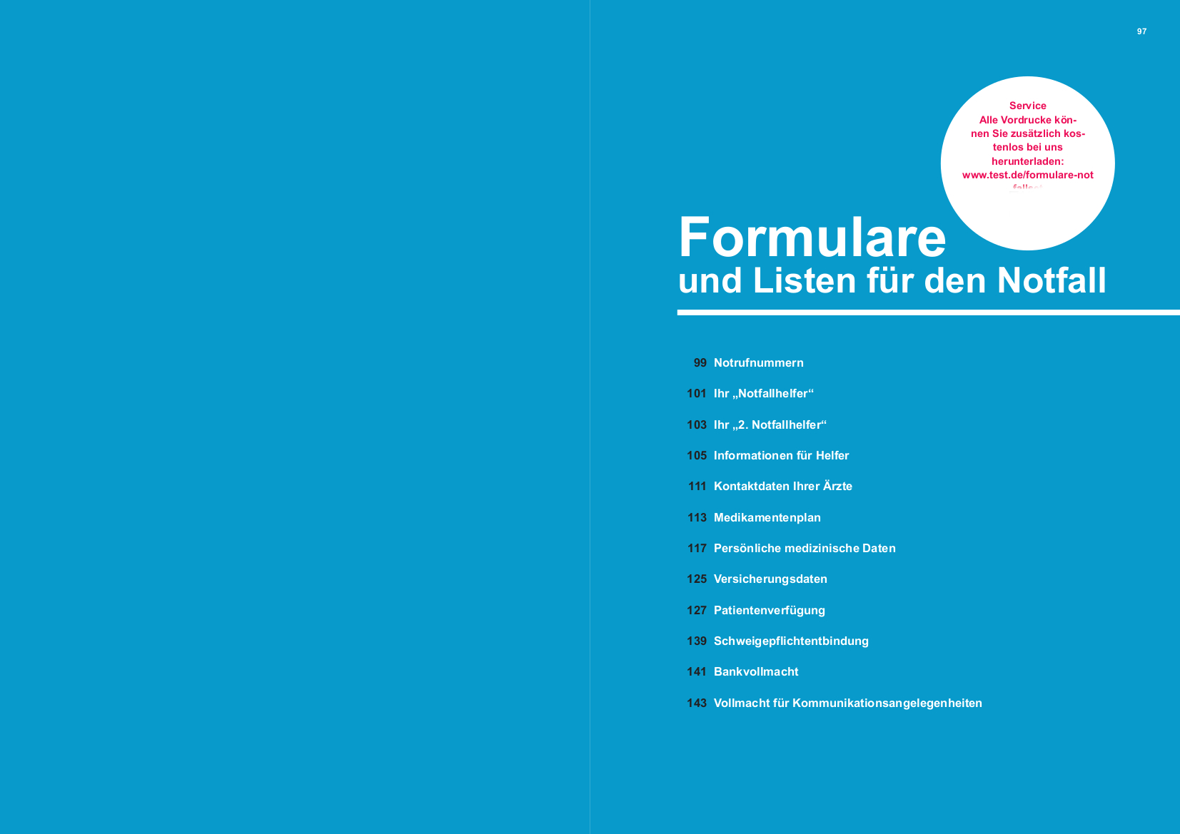 Das Notfall-Set