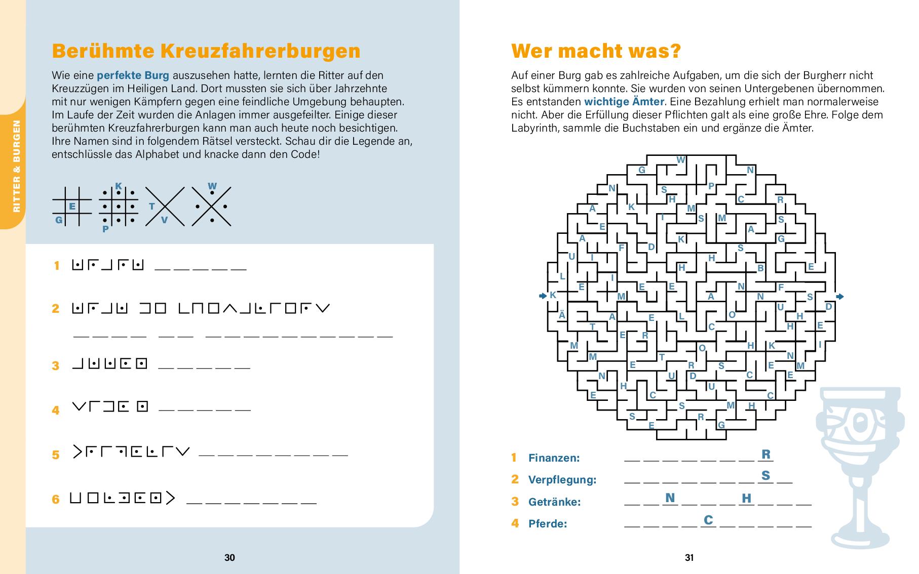 Mittelalter I Wissen in Rätseln