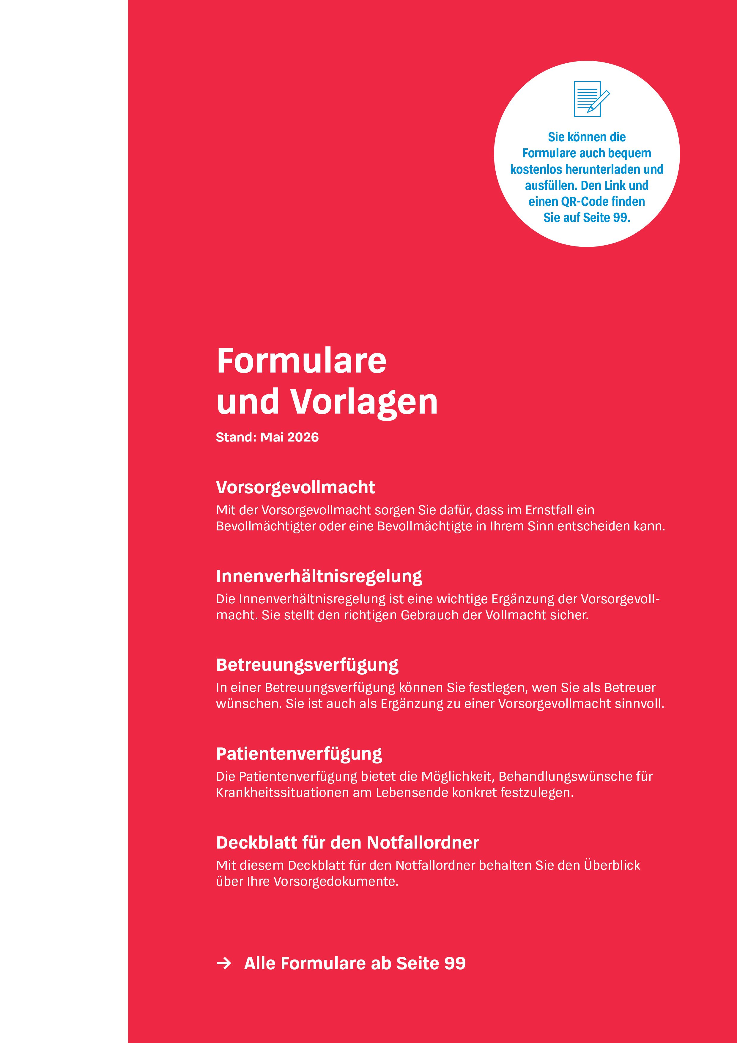Das Vorsorge-Set