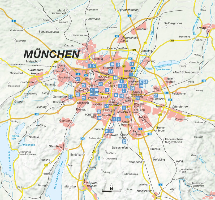 Wandern in München