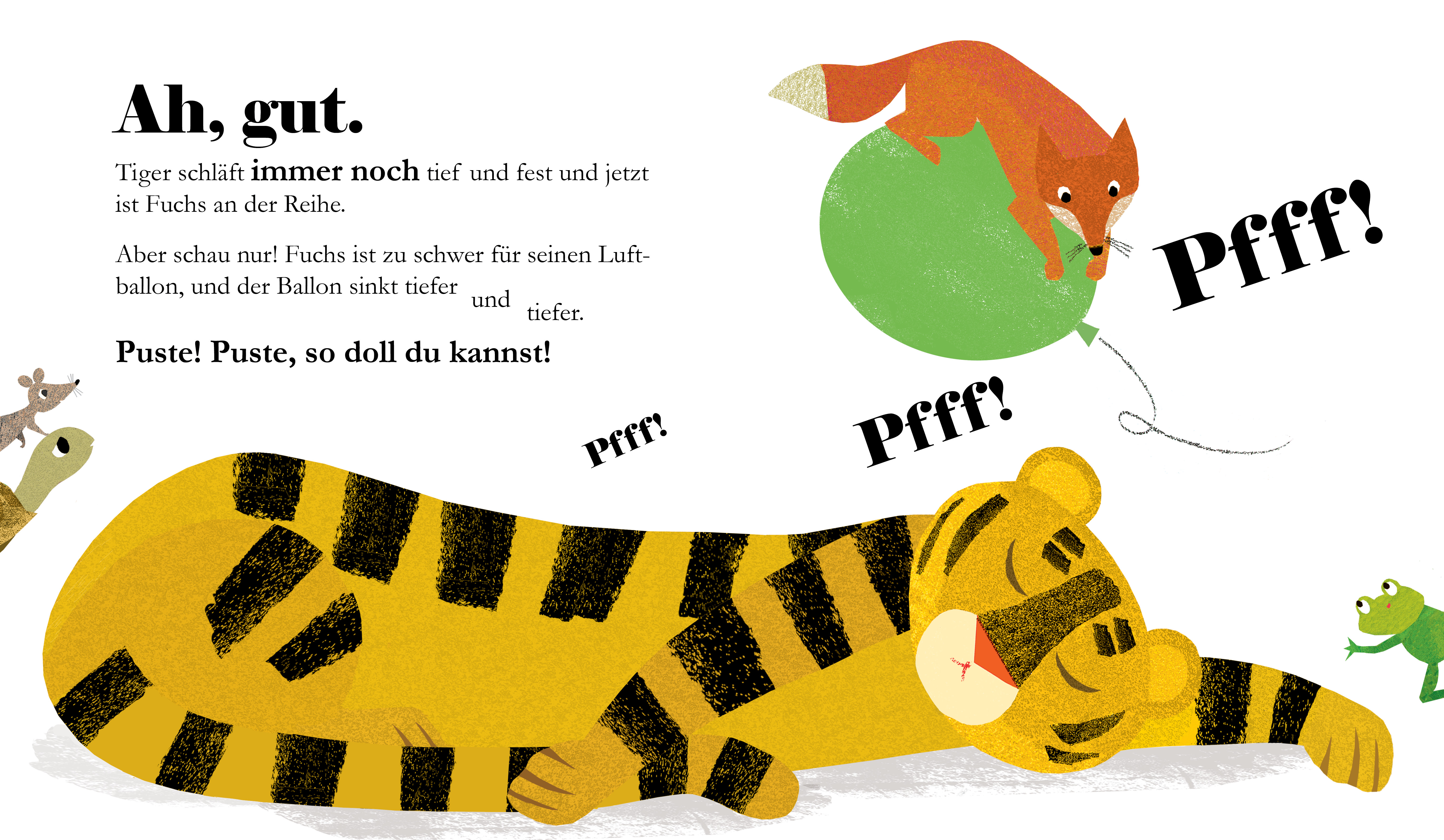 Weck bloß Tiger nicht auf!