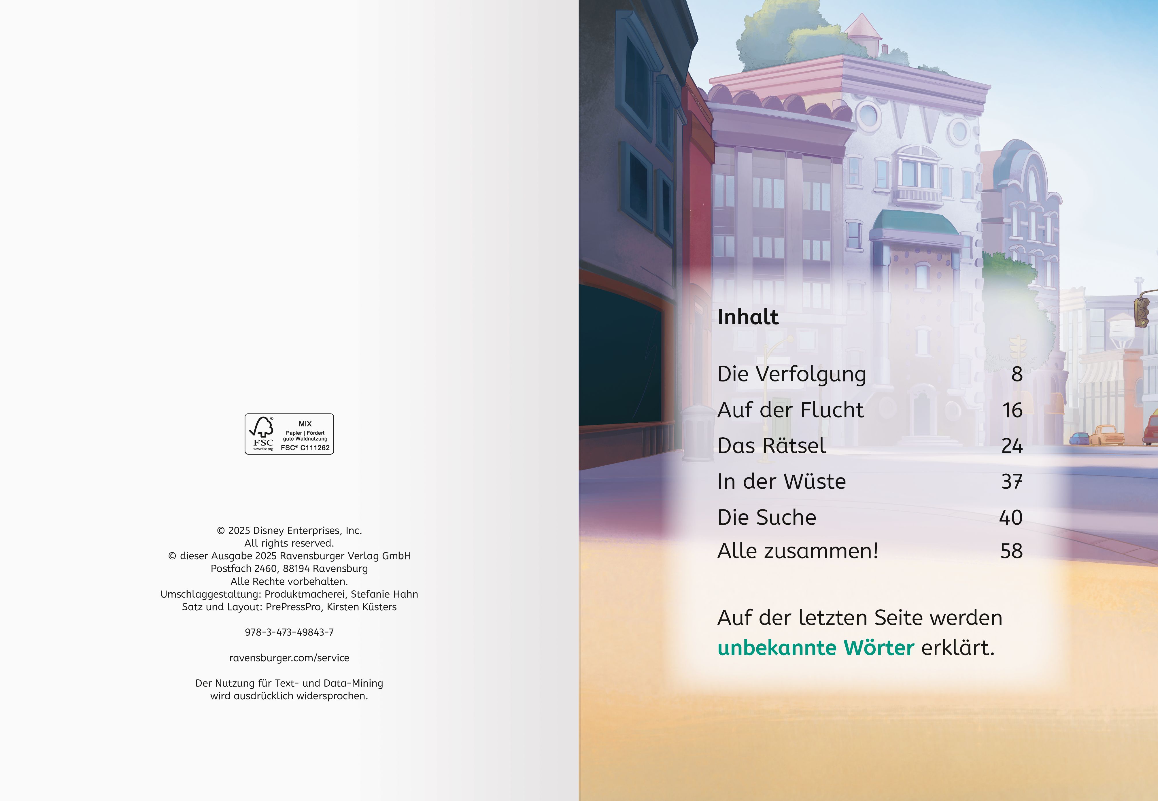 Disney Zoomania 2 - Das offizielle Erstlesebuch zu Film 2