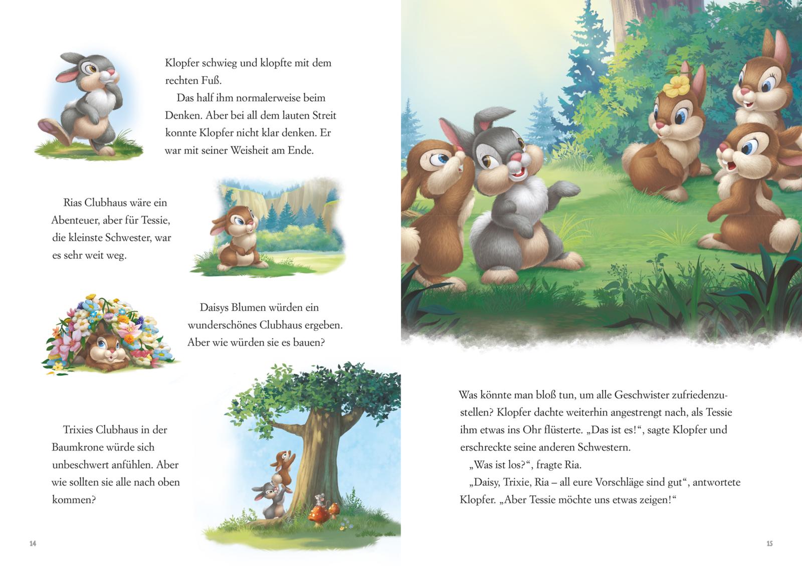 Disney Vorlesebuch: Klopfer: Meine liebsten Vorlesegeschichten