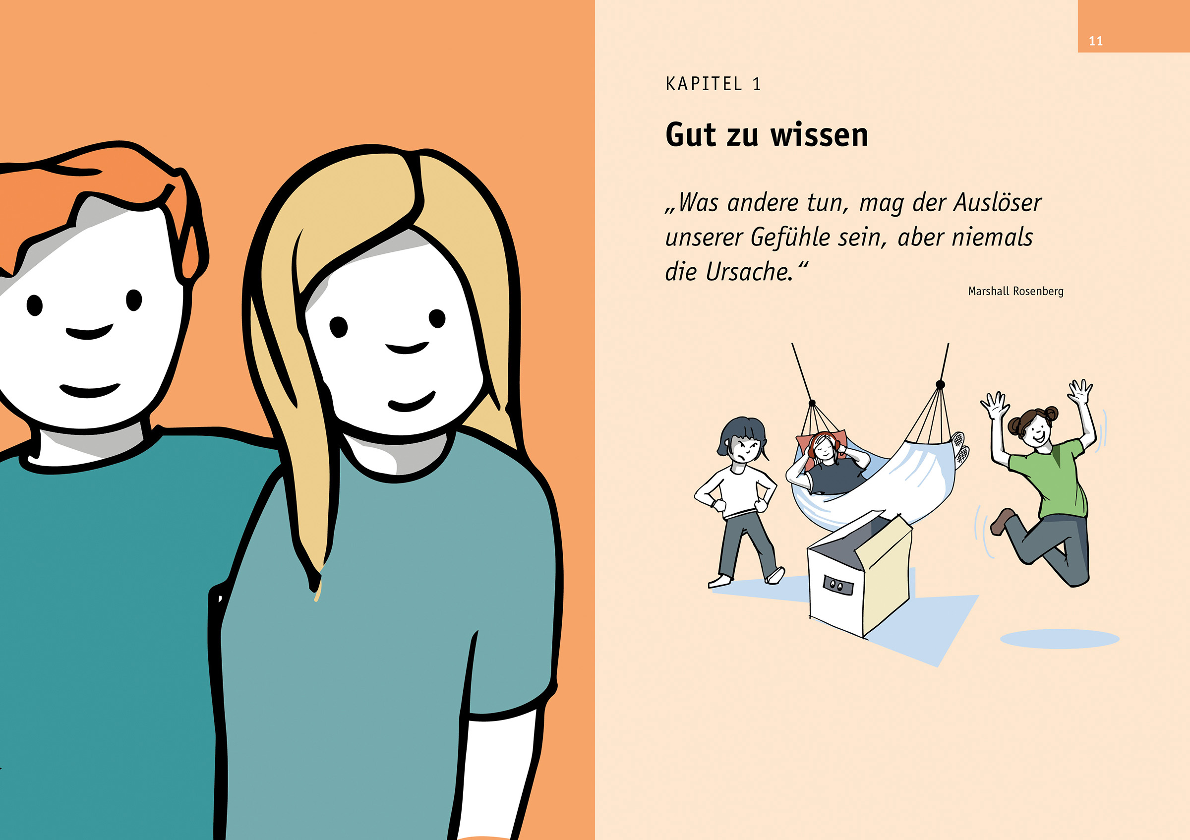 Gefühle begleiten, Bedürfnisse erkennen in der Ganztagsschule