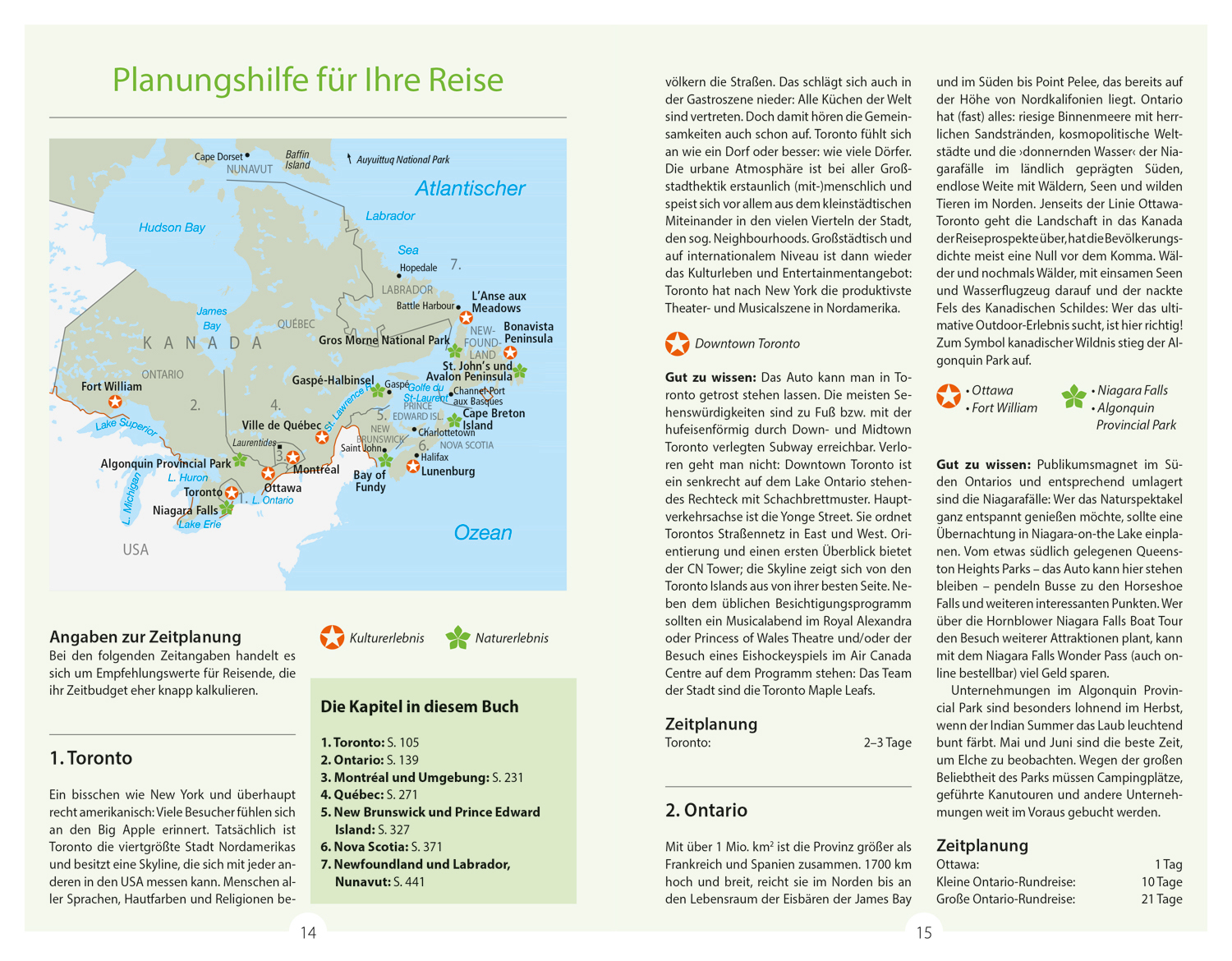 DuMont Reise-Handbuch Reiseführer Kanada, Der Osten