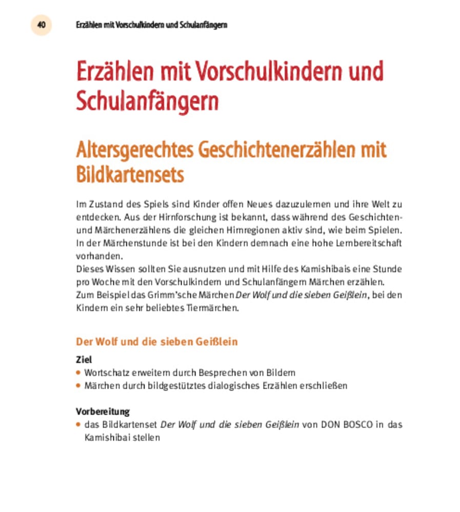 Mein Kamishibai - Das Praxisbuch zum Erzähltheater