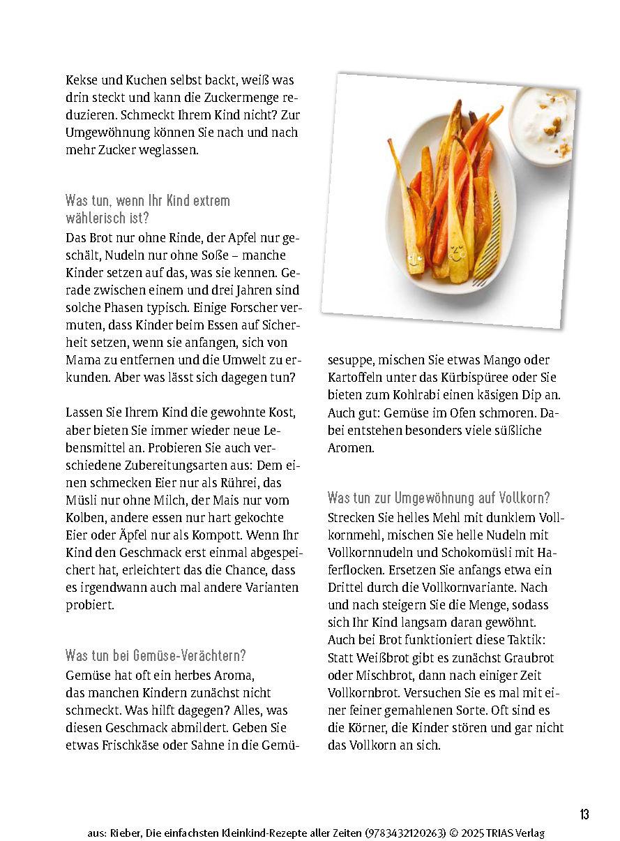Die einfachsten Kleinkind-Rezepte aller Zeiten