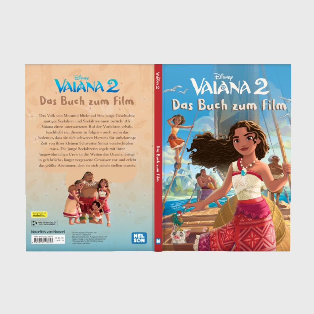 Disney Filmbuch zum Vorlesen: Vaiana 2: Das Buch zum Film