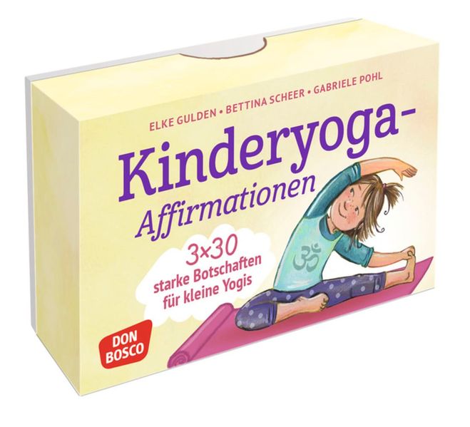Kinderyoga-Affirmationen. 3 x 30 starke Botschaften für kleine Yogis