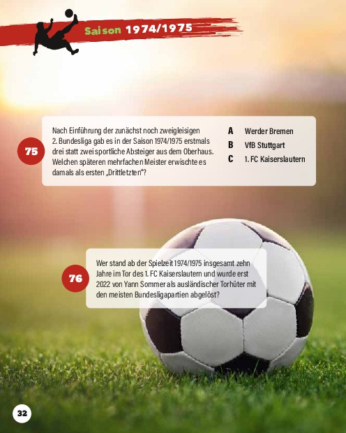 Quiz dich schlau: Das ultimative Bundesliga Fan-Quiz