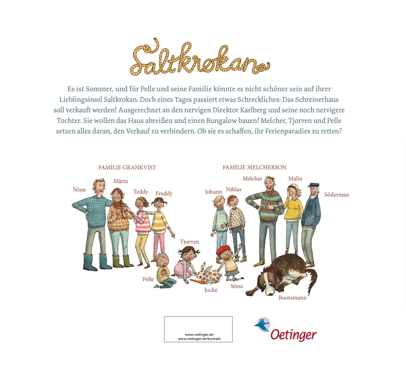 Ferien auf Saltkrokan. Pelle rettet das Schreinerhaus