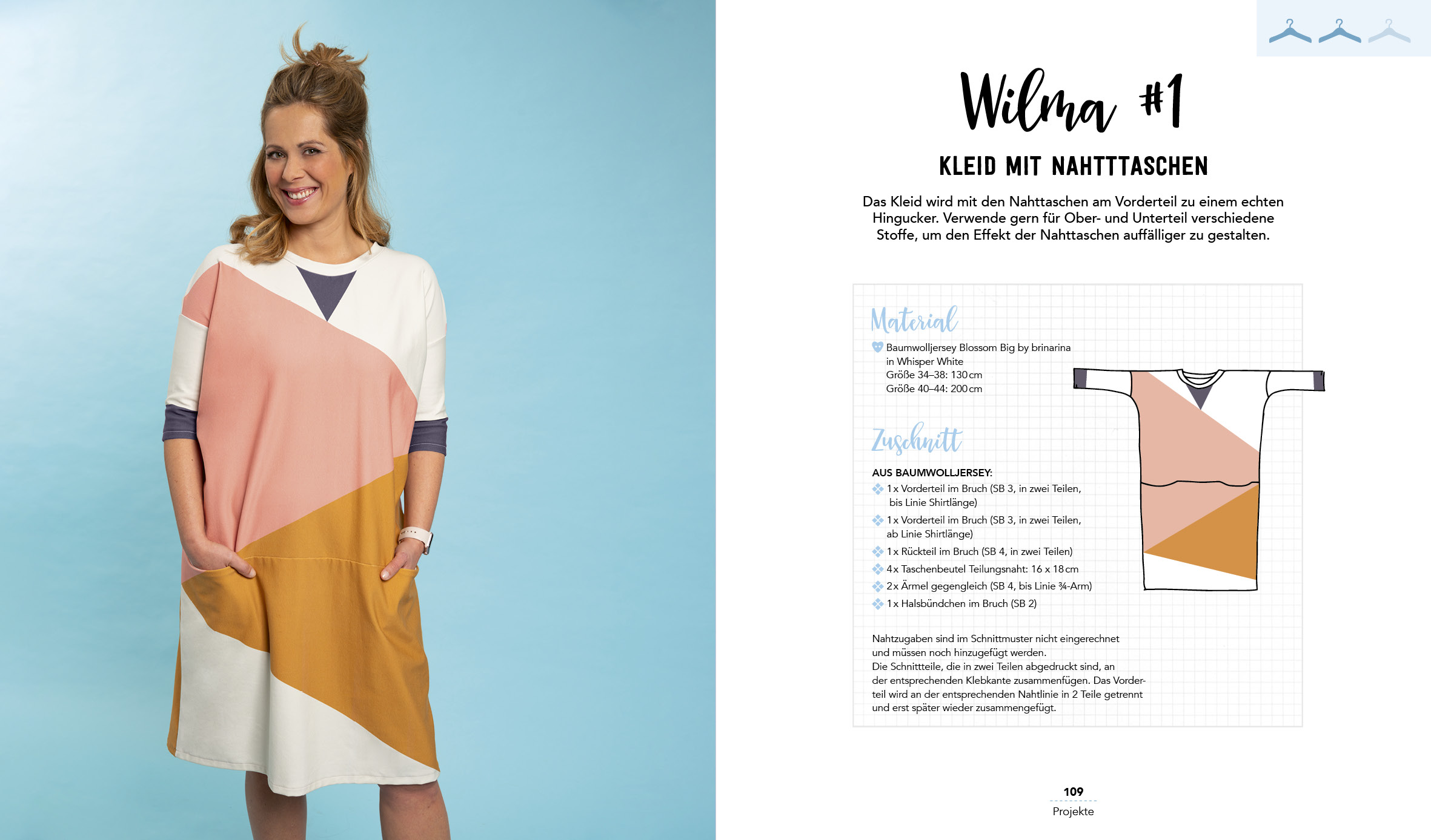 Kleider nähen – Über 25 Modelle aus Jersey in den Größen 34–46