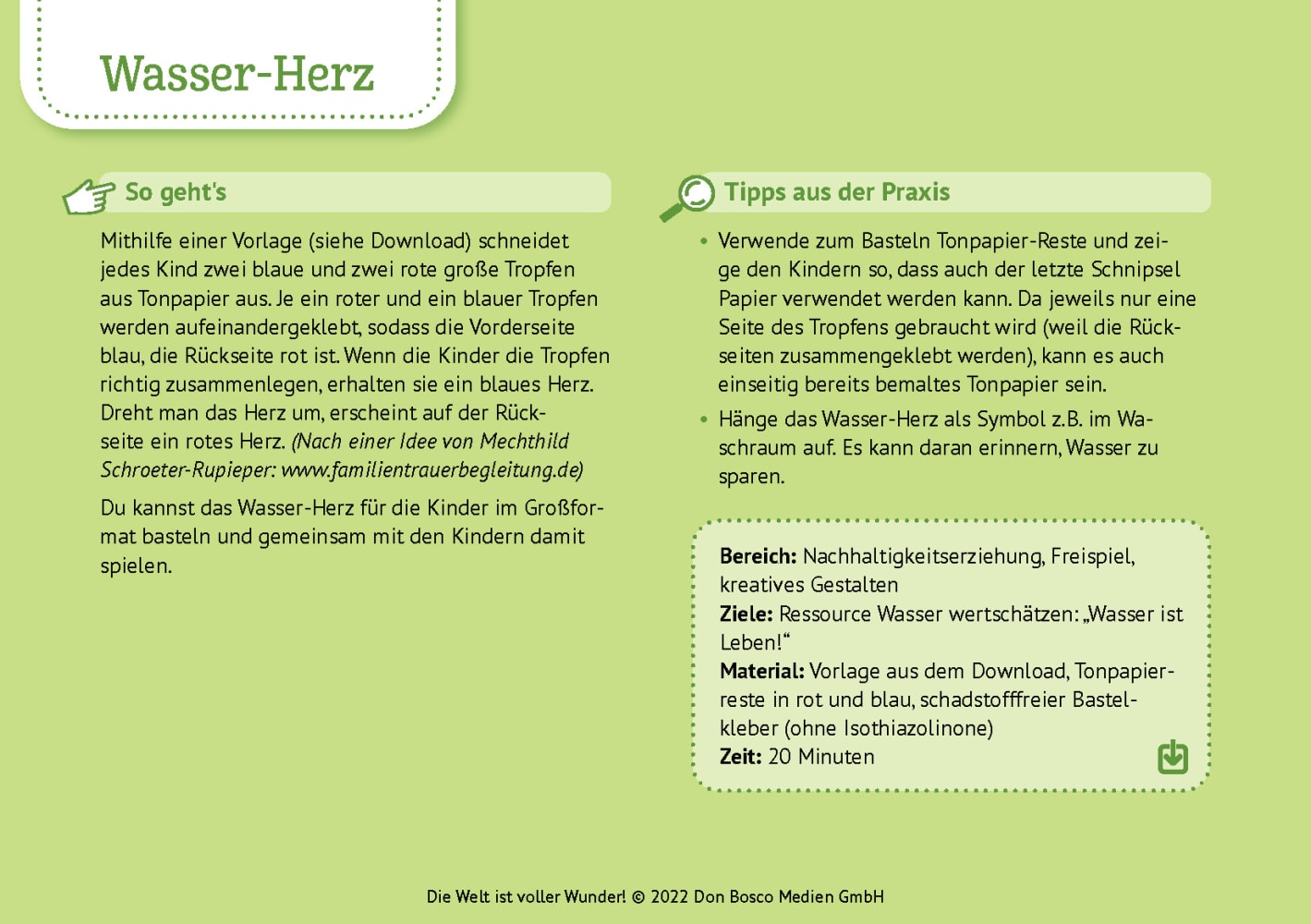 Die Welt ist voller Wunder!