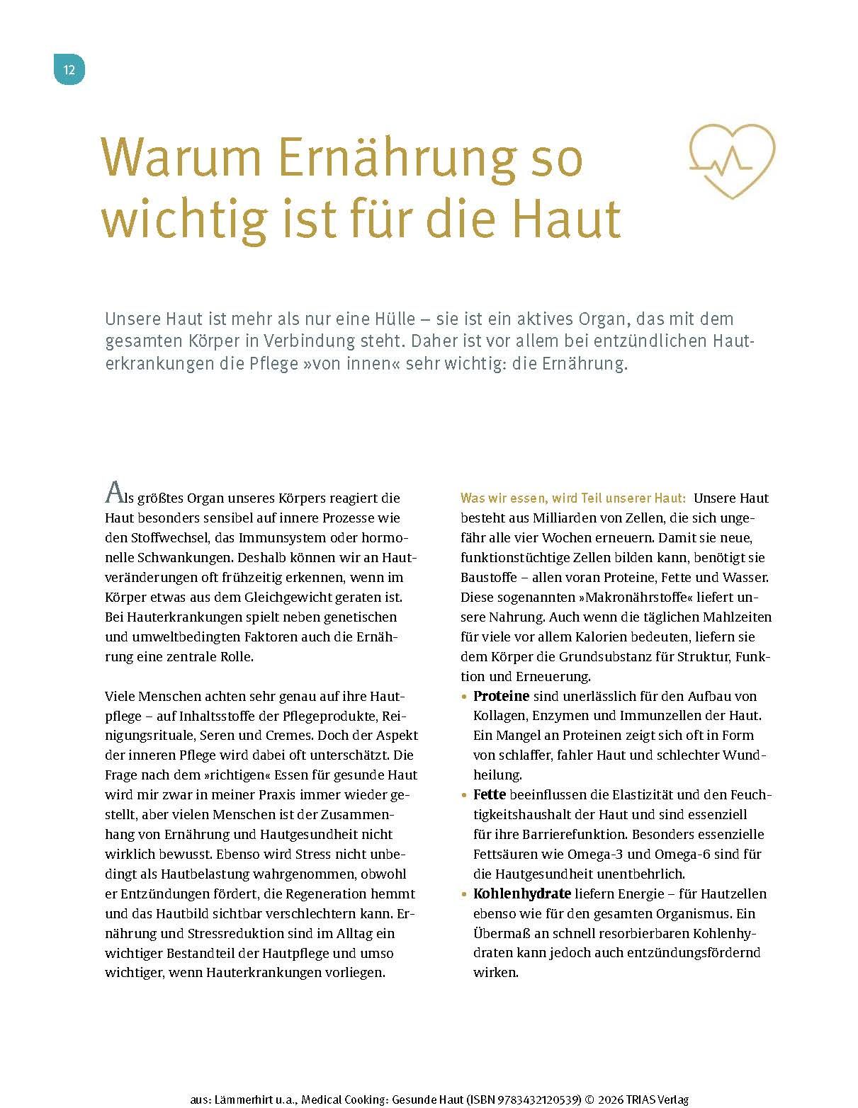 Medical Cooking: Gesunde Haut