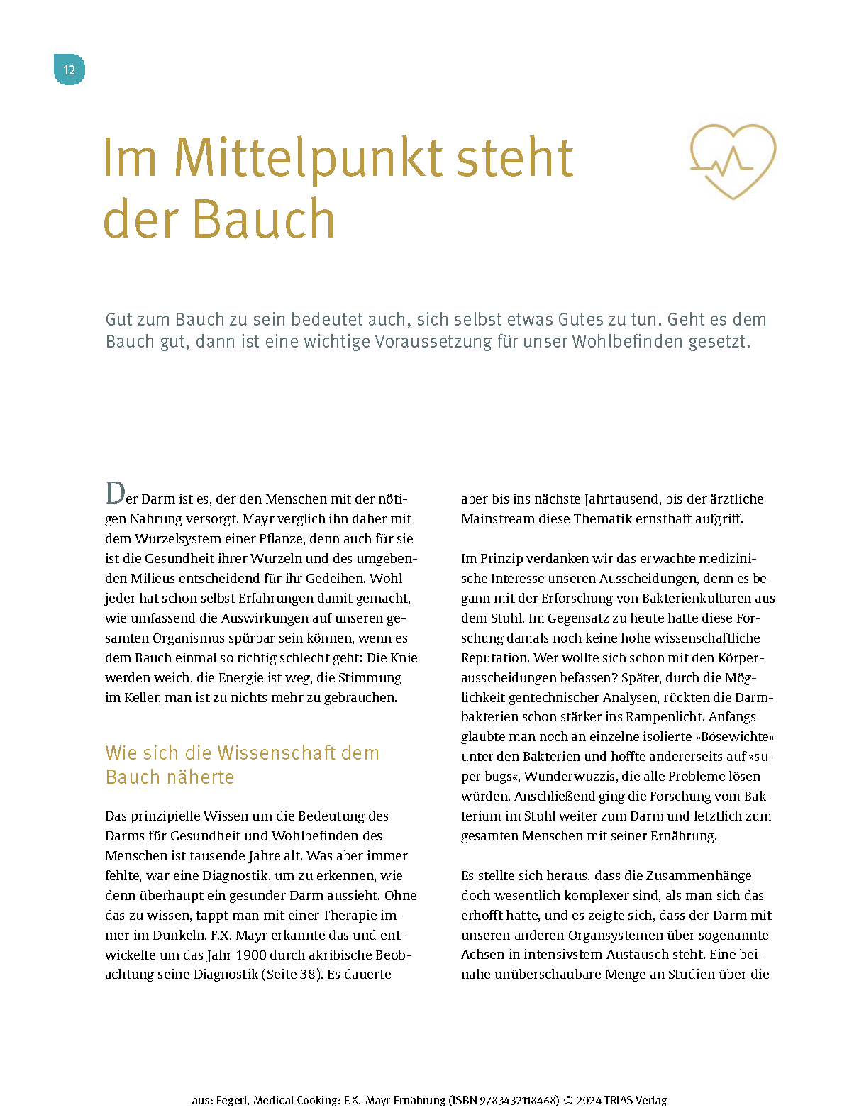 Medical Cooking: F.X. Mayr-Ernährung
