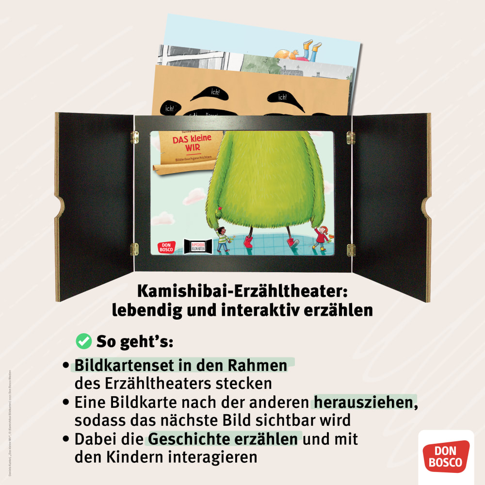 Vom Rosenkranz erzählen. Kamishibai Bildkartenset
