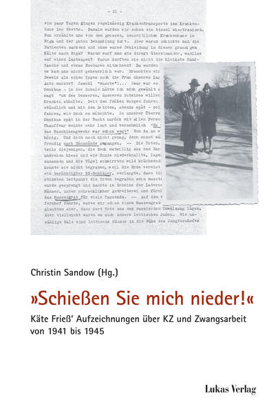 »Schießen Sie mich nieder!«