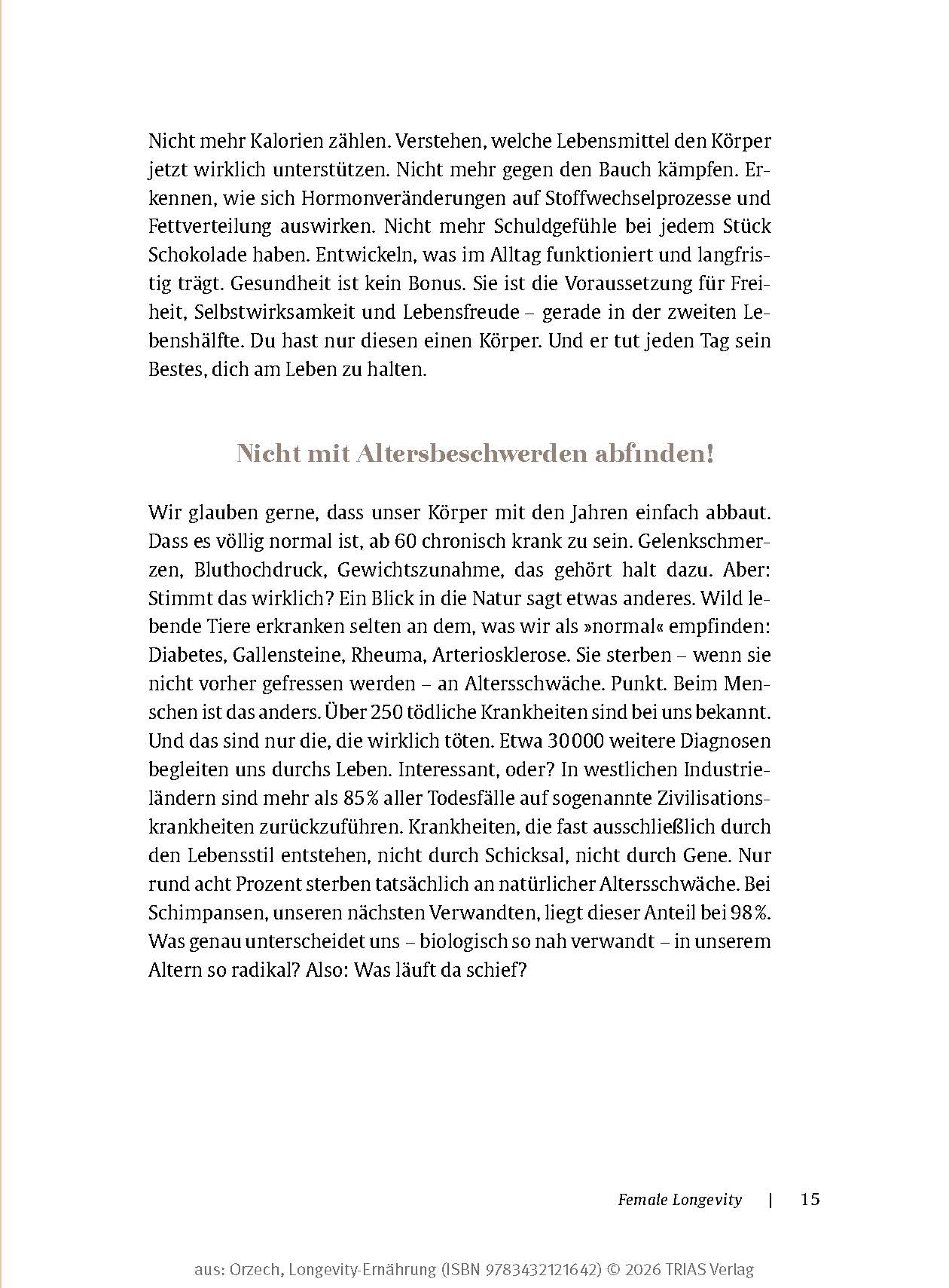 Longevity-Ernährung