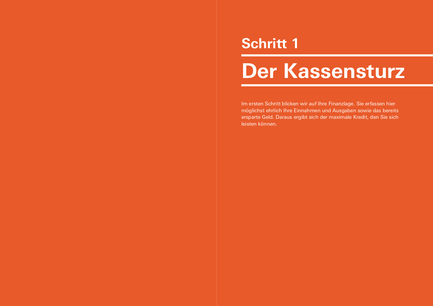 Immobilienfinanzierung. Das Set