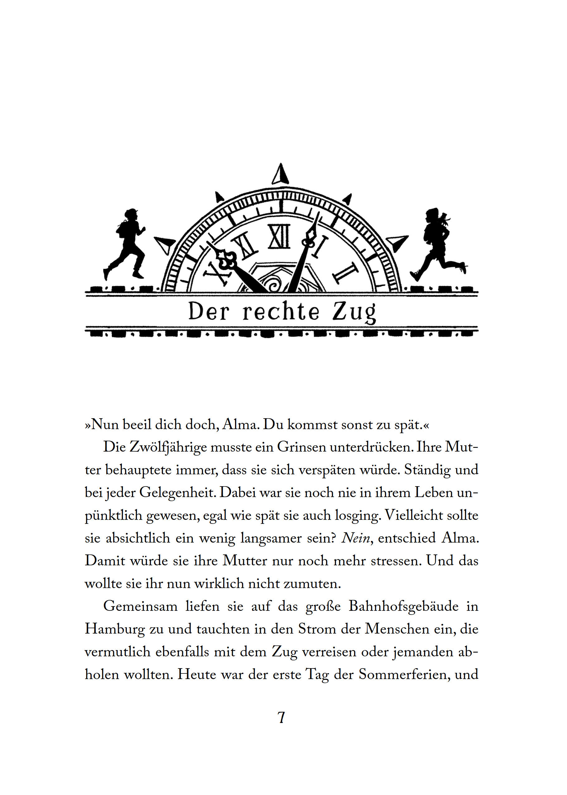 Alma und die Landkarte der Zeit