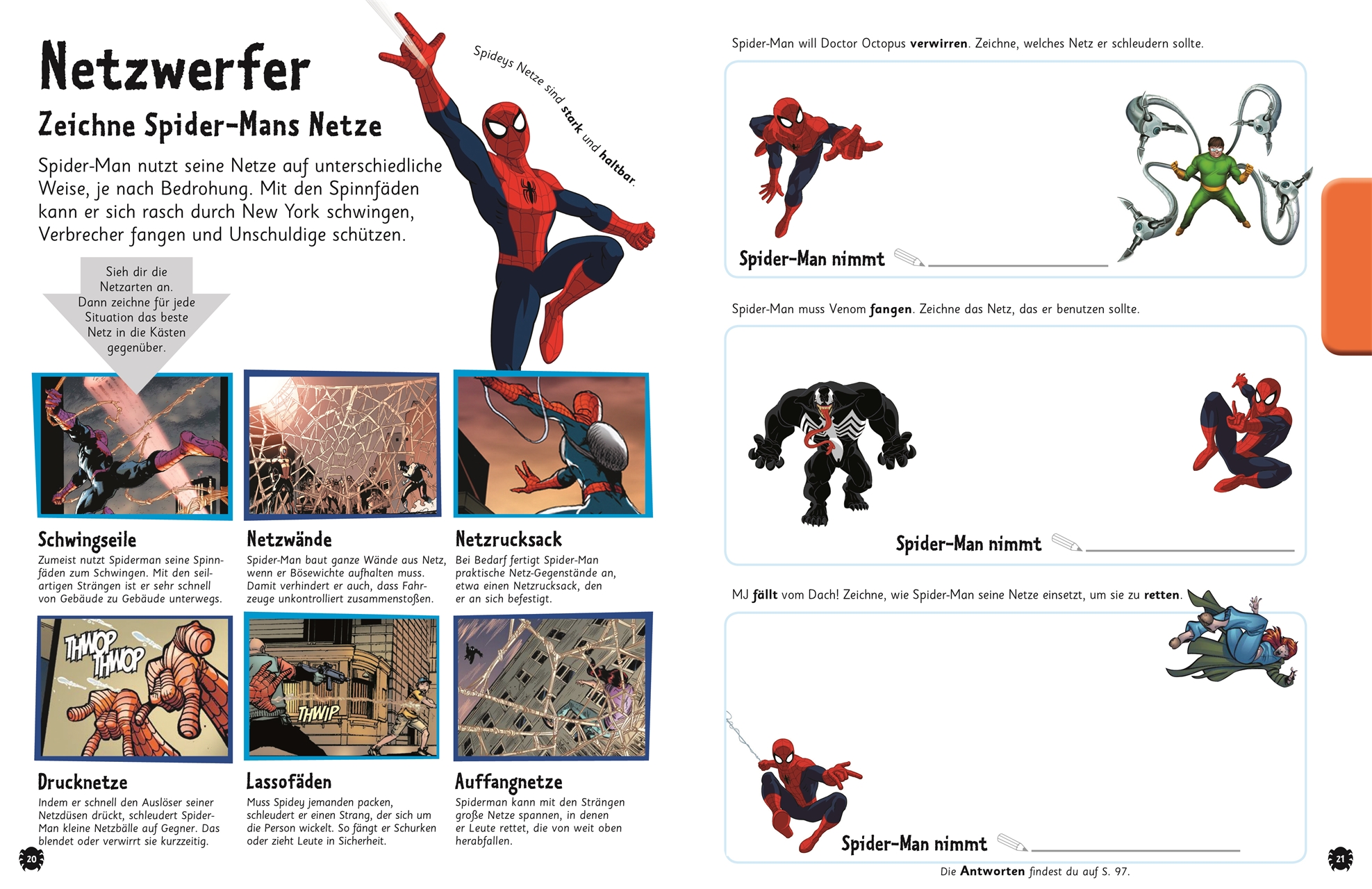 Das Mach-Malbuch Marvel Spider-Man