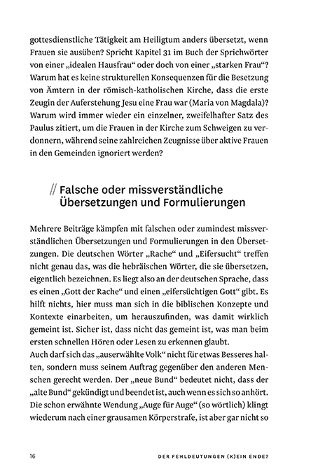 Bibel falsch verstanden