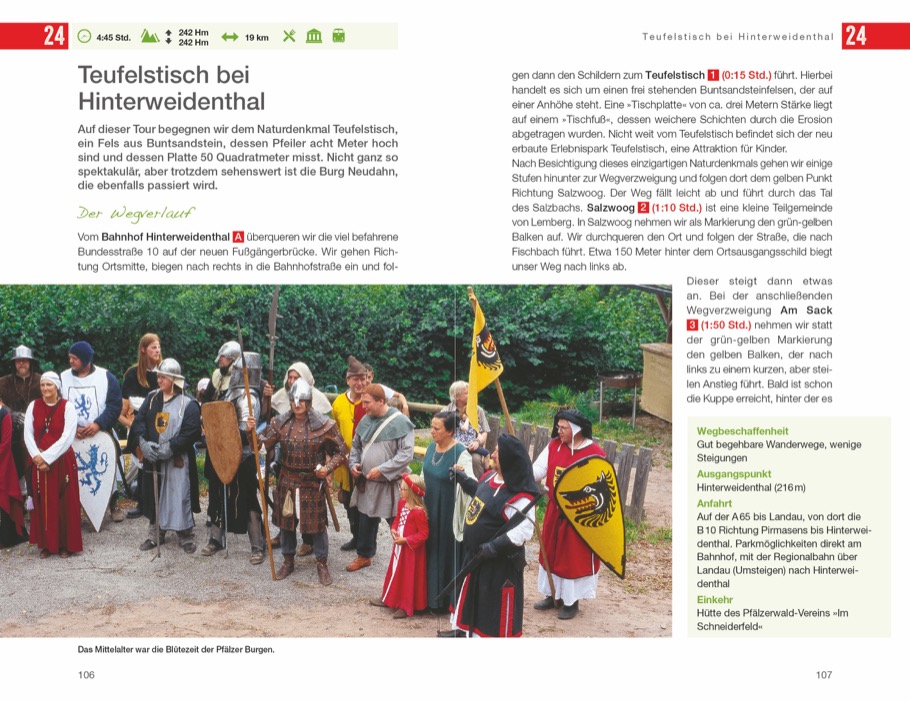 Zeit zum Wandern Pfälzerwald und Bienwald