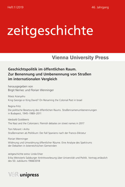 Geschichtspolitik im öffentlichen Raum