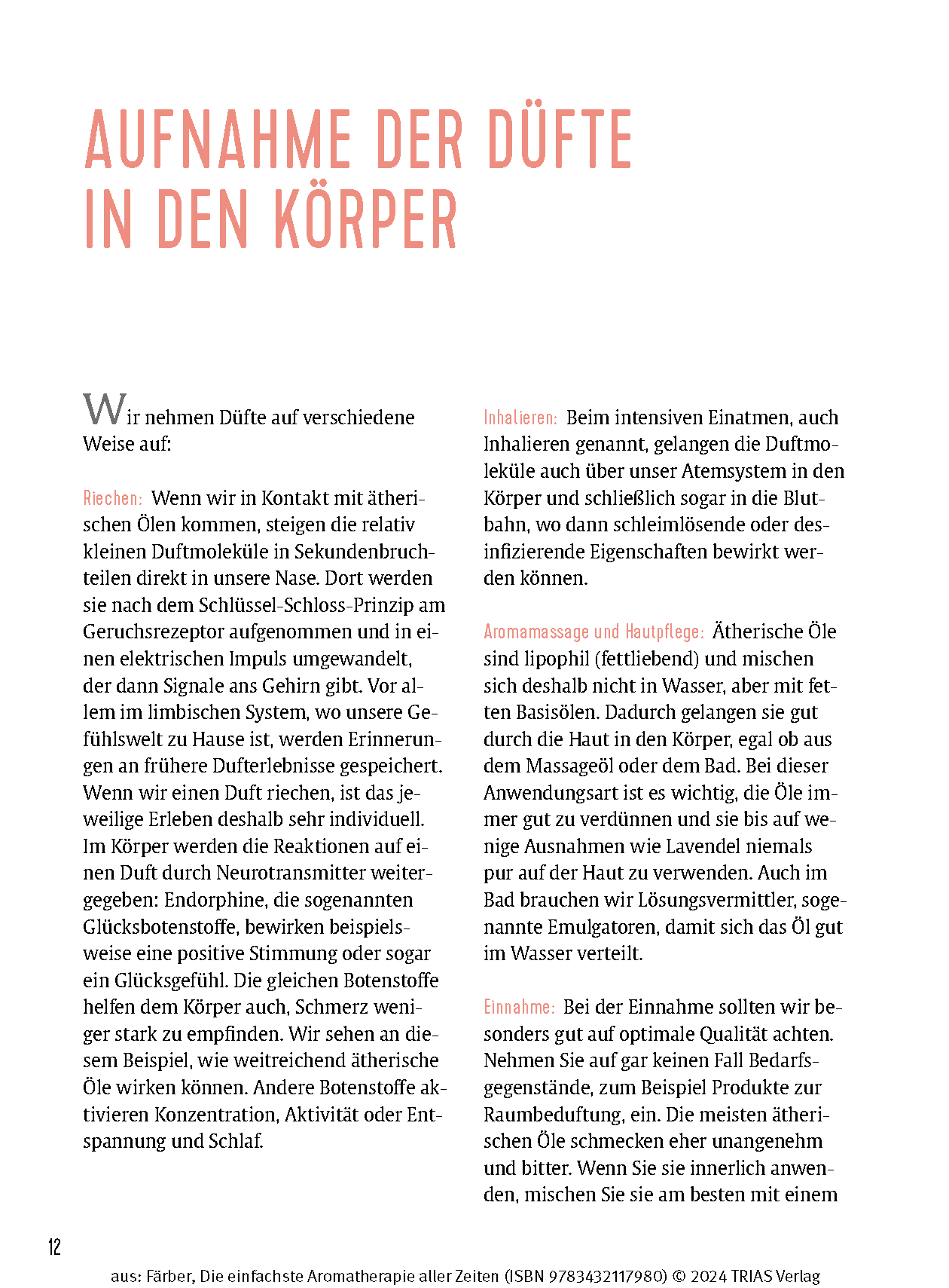 Die einfachste Aromatherapie aller Zeiten