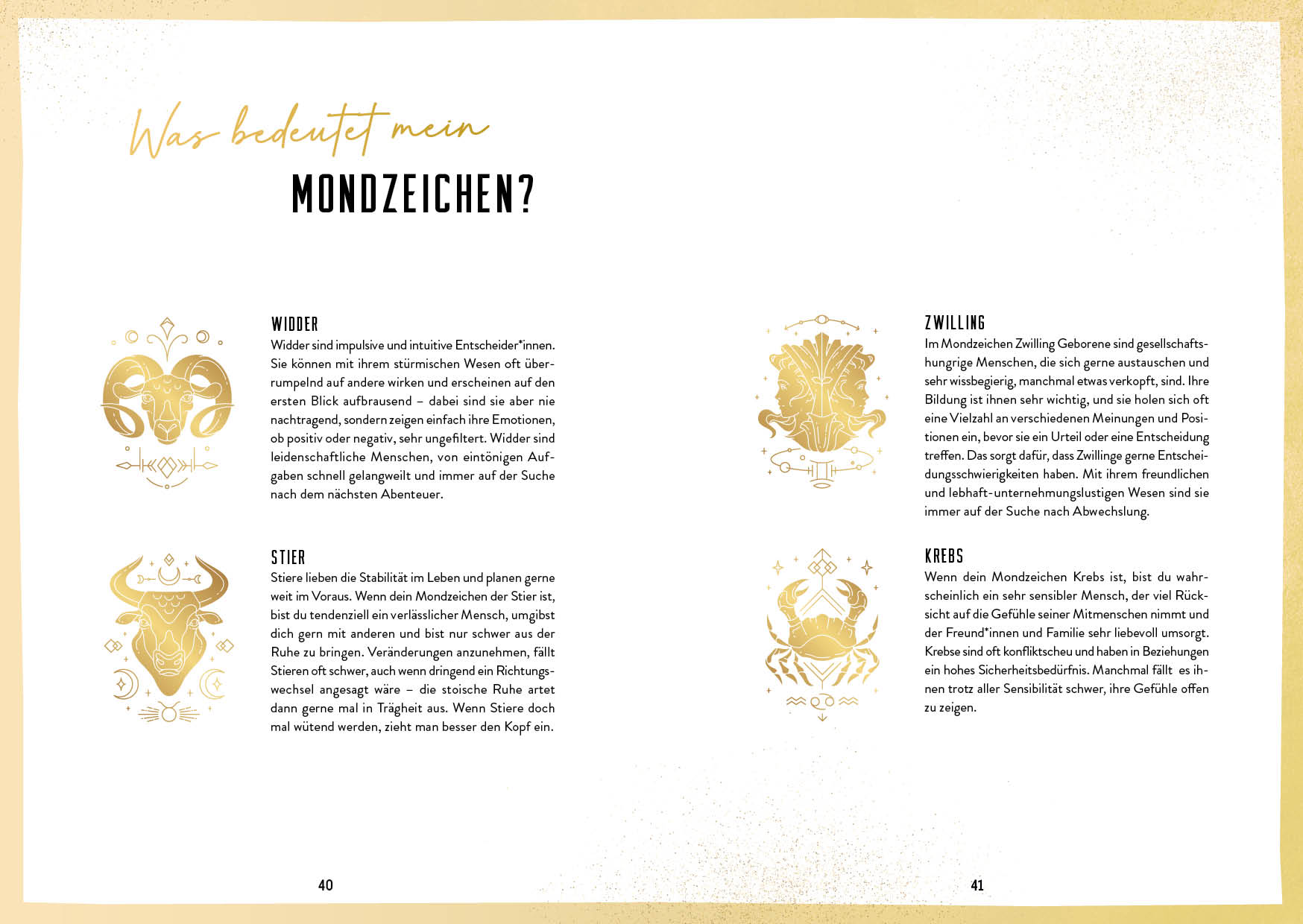 Mein Mondphasen-Journal