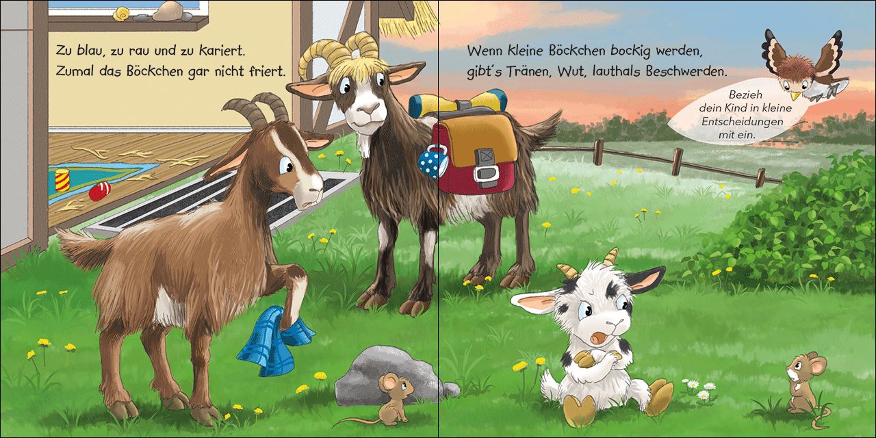 Wenn kleine Böckchen bockig sind