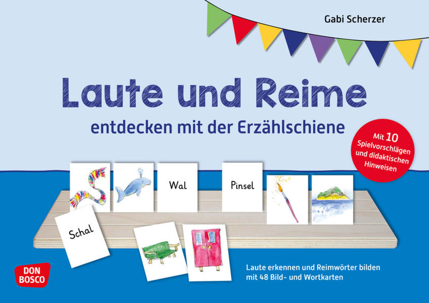 Laute und Reime entdecken mit der Erzählschiene.