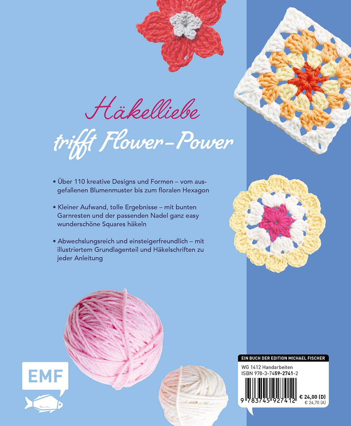 Musterbibel Granny Squares: Blumenzauber
