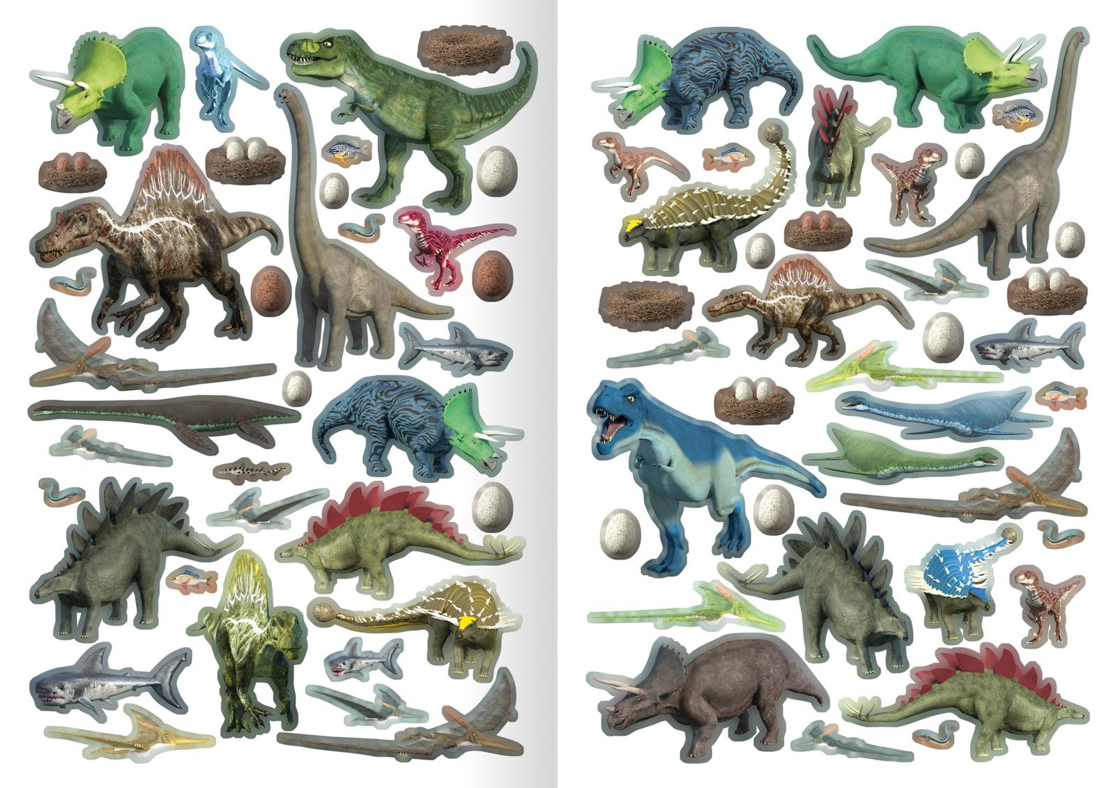 Meine Sticker-Dinos
