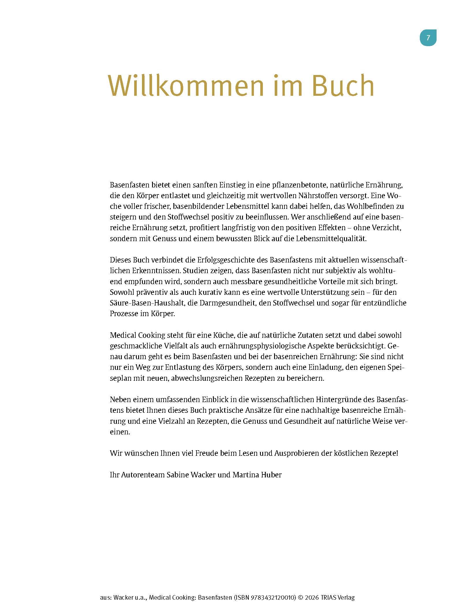 Medical Cooking: Basenfasten