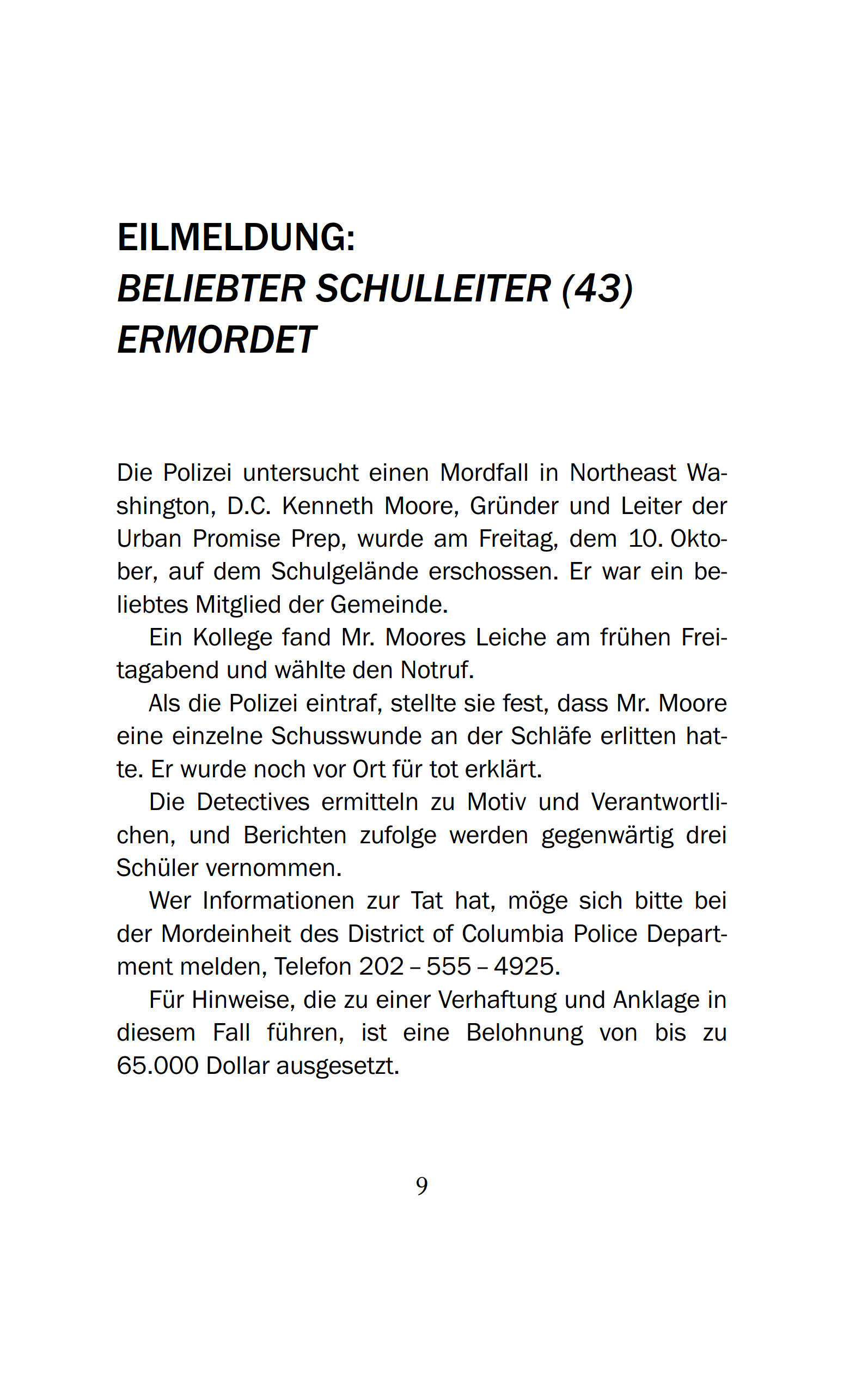 Promise Boys - Drei Schüler. Drei Motive. Ein Mord.