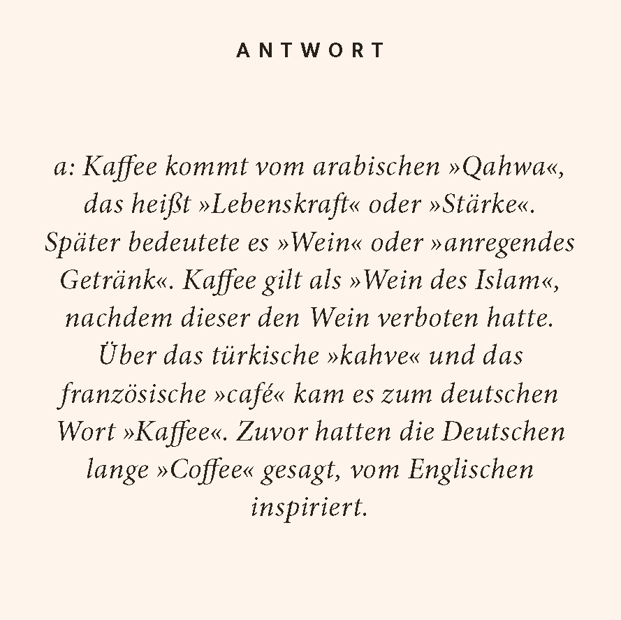 Kaffee-Quiz