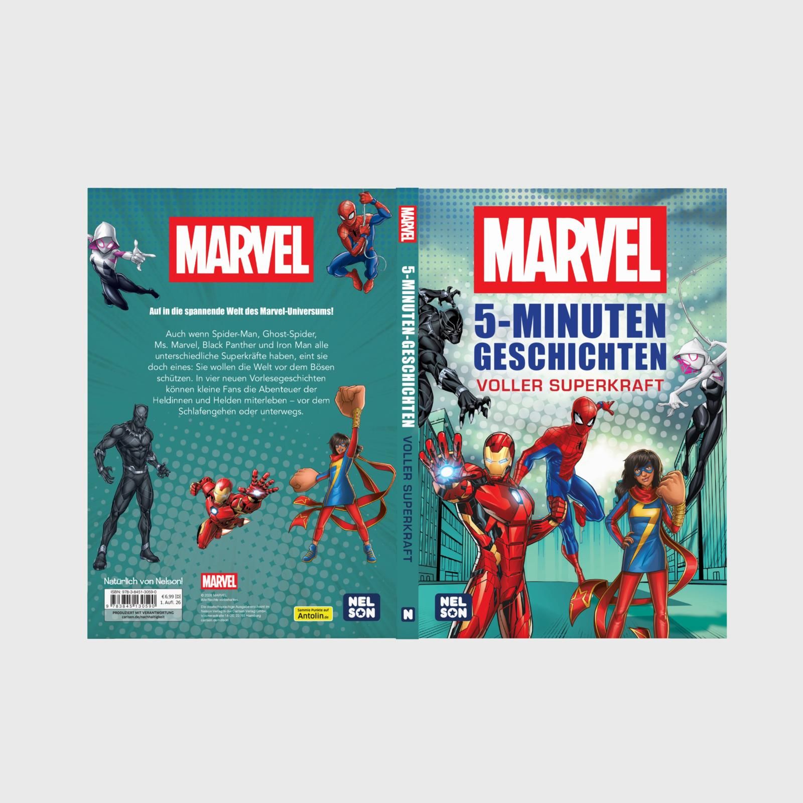MARVEL: 5-Minuten-Geschichten voller Superkraft