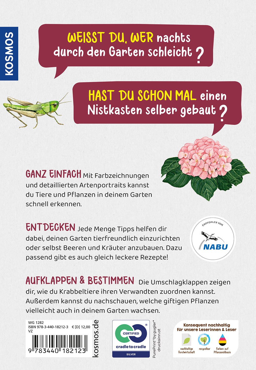Was lebt im Garten? Kindernaturführer