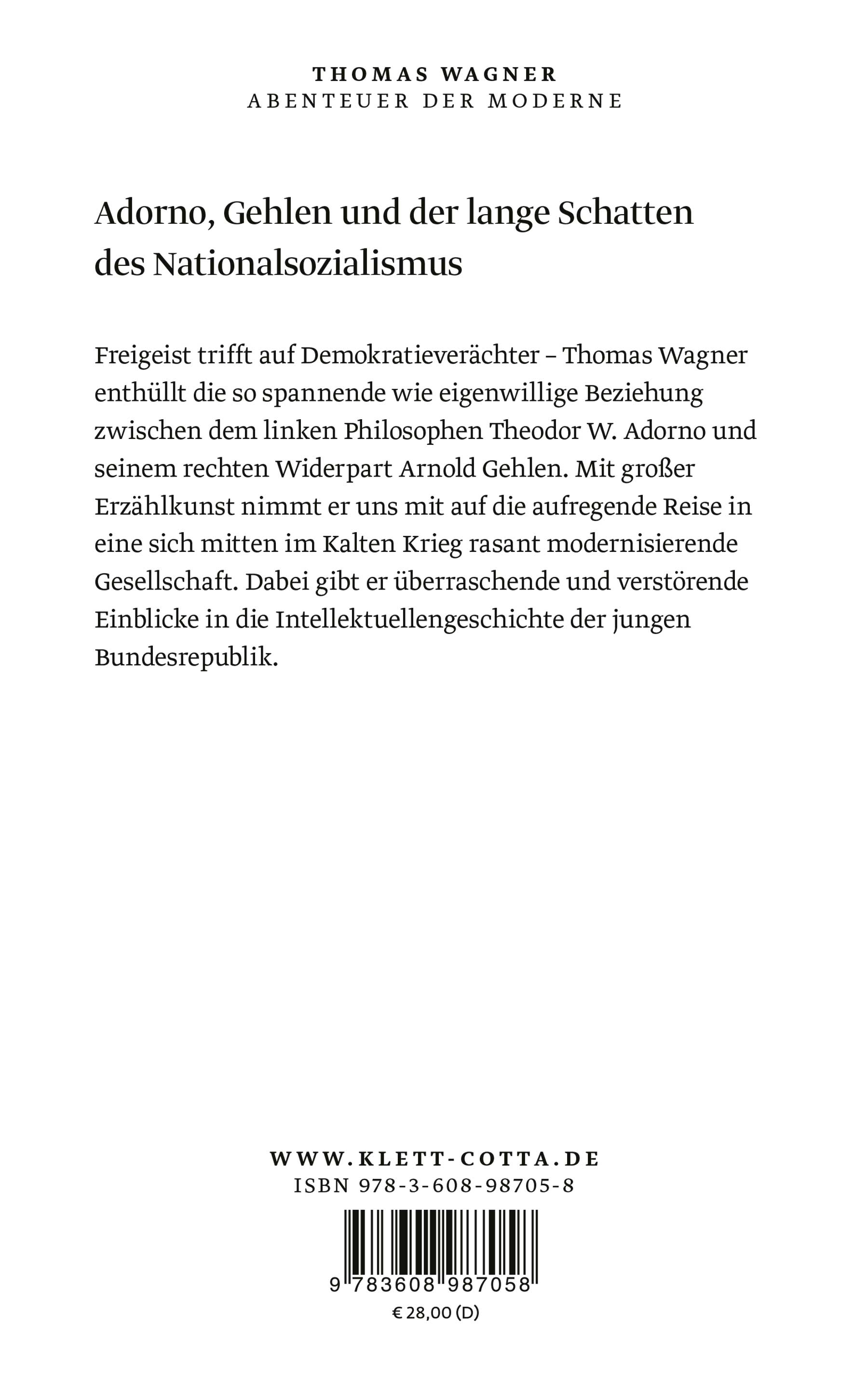 Abenteuer der Moderne