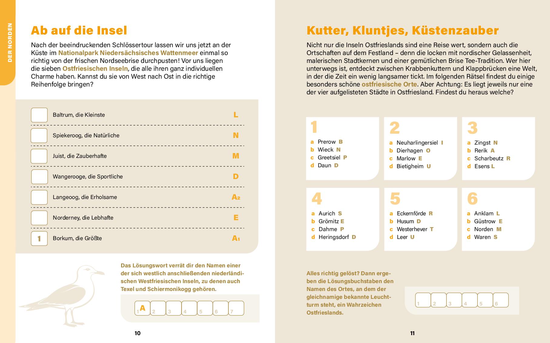 Reise durch Deutschland I Wissen in Rätseln