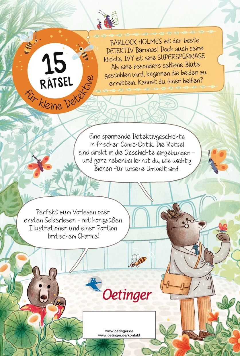 Ivy und Bärlock Holmes. Fall 1: Die rätselhafte Blume