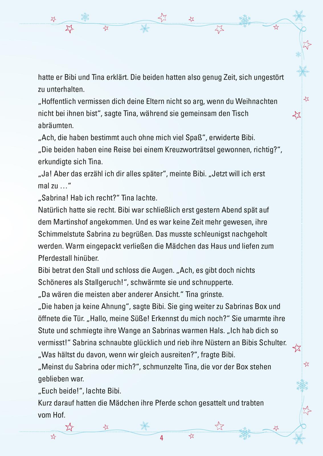 Bibi & Tina: Nick, der Schlittenhund: Mein Adventskalenderbuch